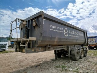 2022 Grunwald Полуприцеп самосвальный, серый, 1741500 рублей, вид 1
