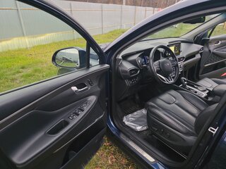 2019 Hyundai Santa Fe IV, синий, 2600000 рублей, вид 5