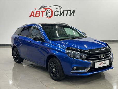 2021 Lada (ВАЗ) Vesta SW I, синий, 1135000 рублей, вид 1