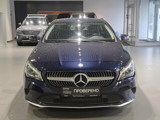 2018 Mercedes-Benz CLA 200 I (C117, X117) Рестайлинг, синий, 1750000 рублей, вид 2
