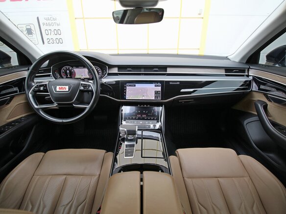 2019 Audi A8 55 TFSI IV (D5), чёрный, 3845000 рублей - вид 9