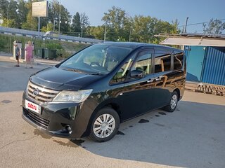 2012 Nissan Serena IV (C26), чёрный, 1600000 рублей, вид 3