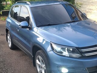 2012 Volkswagen Tiguan I Рестайлинг, синий, 980000 рублей, вид 1