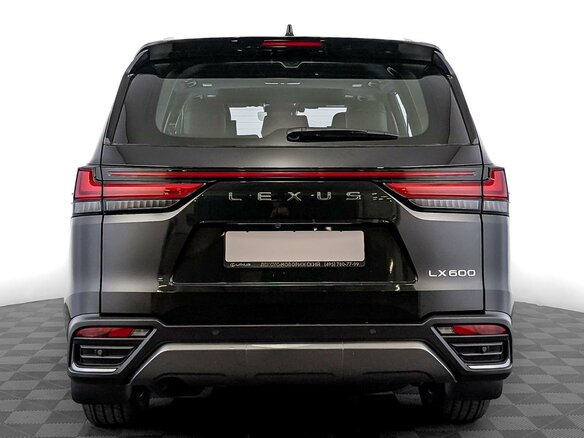 2026 Lexus LX 600 IV, чёрный - вид 6