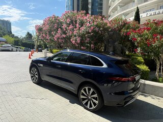 2021 Jaguar F-Pace I Рестайлинг, синий, 4990000 рублей, вид 4