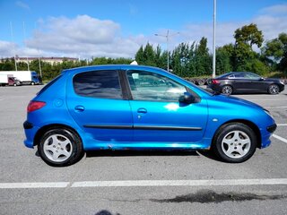 2004 Peugeot 206, синий, 137000 рублей, вид 4