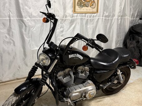 2007 Harley-Davidson Sportster 883, чёрный, 550000 рублей, вид 3