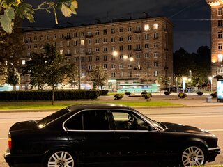 1993 BMW 5 серии 525i III (E34), синий, 400000 рублей, вид 3