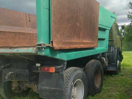 1991 КамАЗ 5511, зелёный, 800000 рублей, вид 2