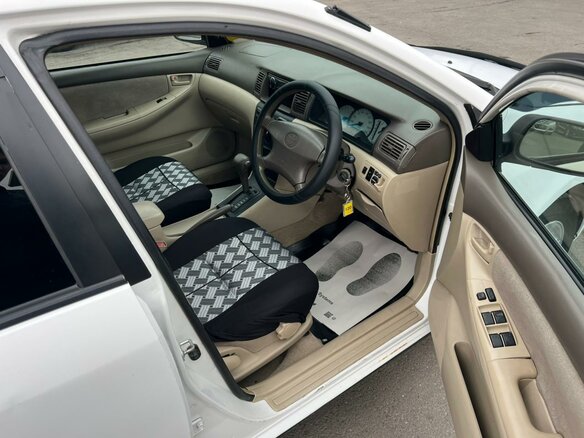 2000 Toyota Corolla Fielder IX (E120, E130), белый, 399999 рублей - вид 13
