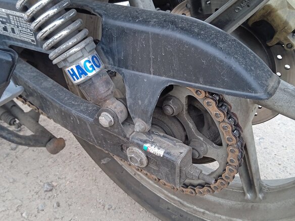 2002 Honda CB 500, синий, 350000 рублей - вид 6