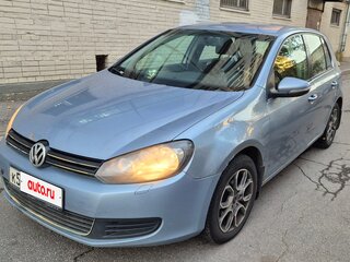 2011 Volkswagen Golf VI, голубой, 380000 рублей, вид 1