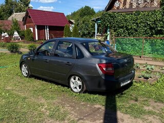 2013 Lada (ВАЗ) Granta I, серебристый, 300000 рублей, вид 3