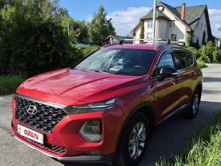 2018 Hyundai Santa Fe IV, оранжевый, 2500000 рублей, вид 1