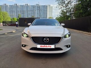 2016 Mazda 6 III (GJ) Рестайлинг, белый, 1775000 рублей, вид 1