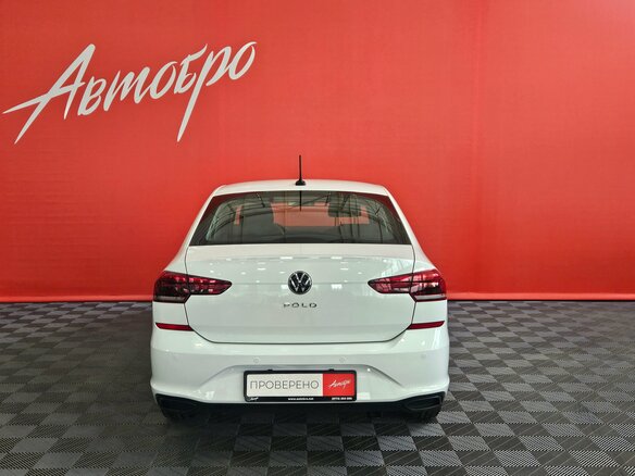 2021 Volkswagen Polo VI, белый, 1395000 рублей - вид 3
