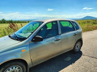 2007 Lada (ВАЗ) Kalina I, бежевый, 130000 рублей, вид 2