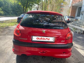 2008 Peugeot 206, красный, 299000 рублей, вид 5