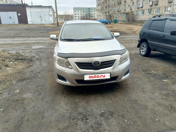 2007 Toyota Corolla X (E140, E150), серебристый, 900000 рублей