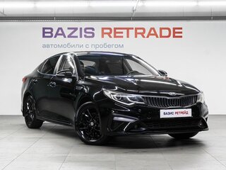 2019 Kia Optima IV Рестайлинг, чёрный, 1389000 рублей, вид 3