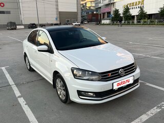 2018 Volkswagen Polo V Рестайлинг, белый, 999999 рублей, вид 3