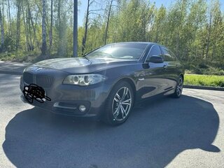 2014 BMW 5 серии 525d xDrive VI (F10/F11/F07) Рестайлинг, серый, 1850000 рублей, вид 1
