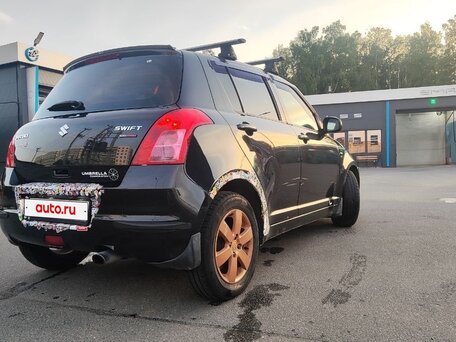 2008 Suzuki Swift III, чёрный, 320000 рублей, вид 5