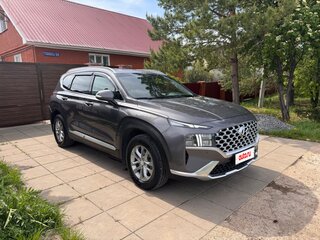 2021 Hyundai Santa Fe IV Рестайлинг, серый, 3029000 рублей, вид 2