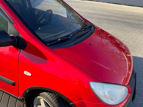 2006 Hyundai Getz I Рестайлинг, красный, 270000 рублей, вид 5