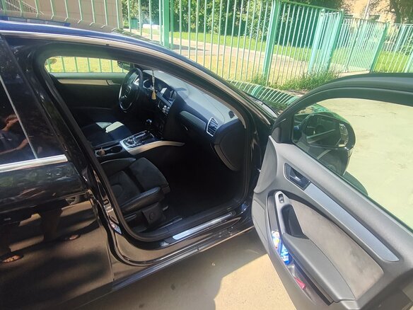 2009 Audi A4 IV (B8), чёрный, 850000 рублей - вид 13