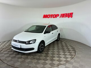2014 Volkswagen Polo V, белый, 720000 рублей, вид 1
