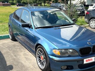 2003 BMW 3 серии 318i IV (E46) Рестайлинг, синий, 730000 рублей, вид 3