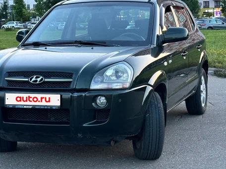 2008 Hyundai Tucson I, зелёный, 780000 рублей, вид 1