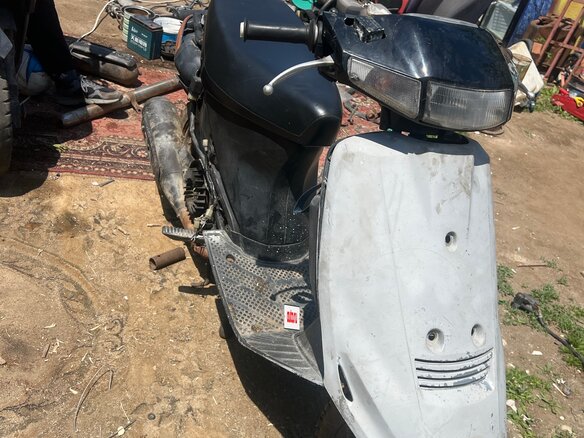 2007 Suzuki Address 100, серый, 20000 рублей