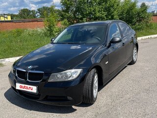 2007 BMW 3 серии 318i V (E90/E91/E92/E93), чёрный, 960000 рублей, вид 1