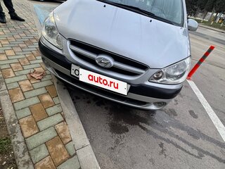 2007 Hyundai Getz I Рестайлинг, серебристый, 430000 рублей, вид 1