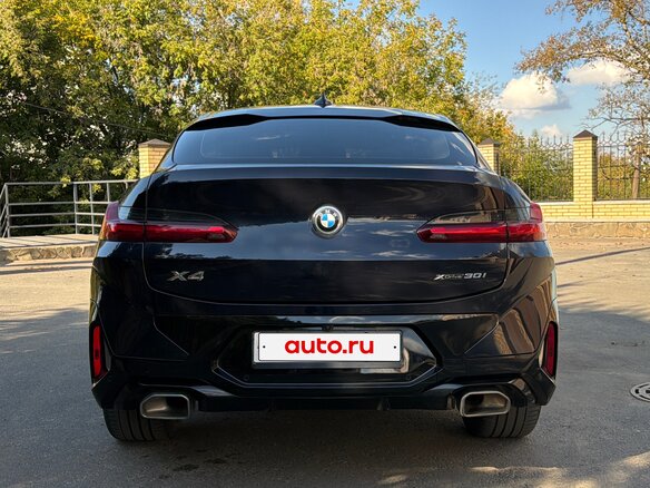 2021 BMW X4 30i II (G02) Рестайлинг, синий, 5435000 рублей - вид 5