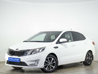2012 Kia Rio 4-speed III, белый, 1149000 рублей, вид 3