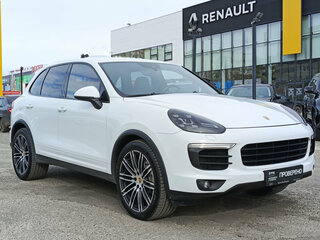 2014 Porsche Cayenne Diesel II Рестайлинг (958), белый, 2920000 рублей, вид 3