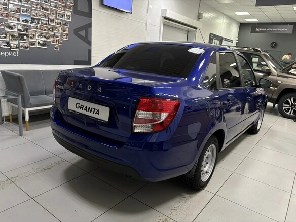 2026 Lada (ВАЗ) Granta I Рестайлинг, синий - вид 2