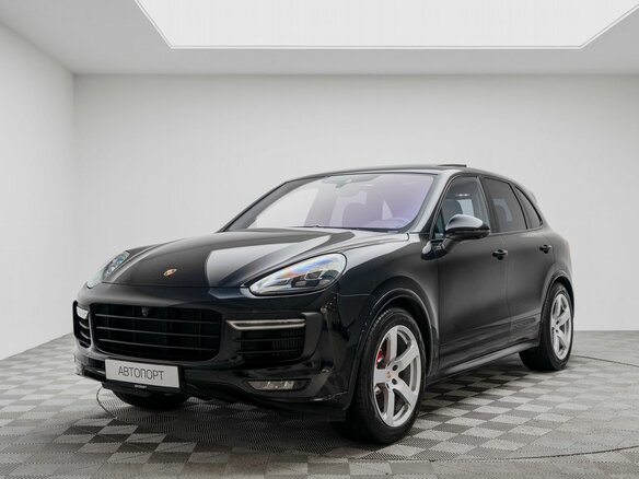2015 Porsche Cayenne GTS II Рестайлинг (958), чёрный
