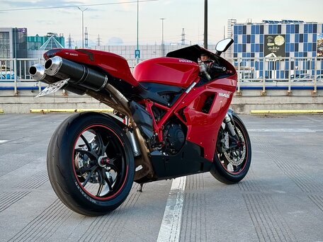 2010 Ducati 848, красный, 449000 рублей, вид 4