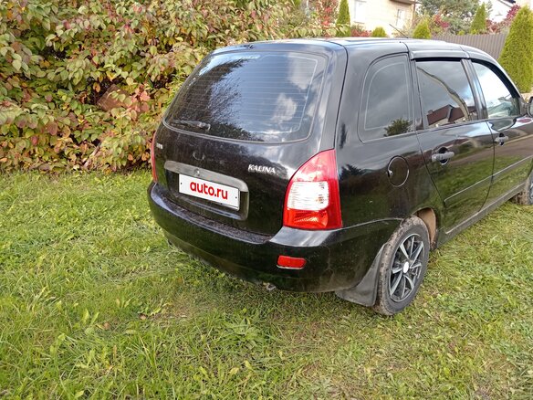 2012 Lada (ВАЗ) Kalina I, синий - вид 3
