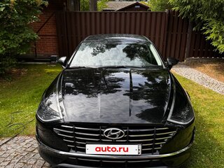 2020 Hyundai Sonata VIII (DN8), чёрный, 2650000 рублей, вид 2