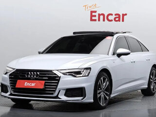 2022 Audi A6 45 TFSI V (C8) Рестайлинг, белый, 4810000 рублей, вид 4