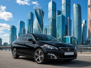 2015 Peugeot 408 I, чёрный, 690000 рублей, вид 3