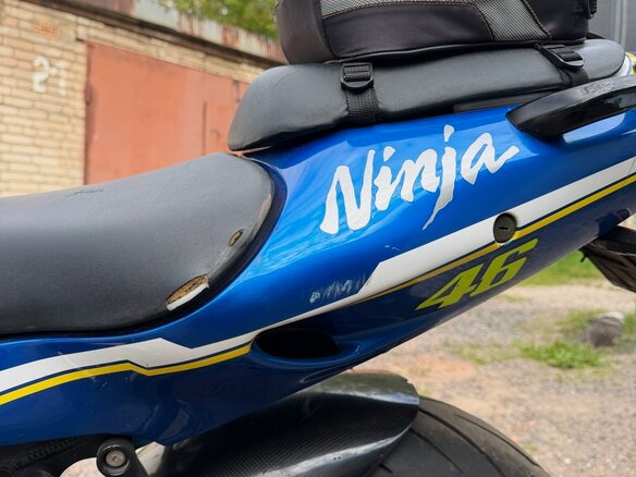 1999 Kawasaki ZX-9R Ninja, синий, 270000 рублей - вид 10