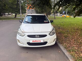 2012 Hyundai Solaris I, белый, 480000 рублей, вид 1