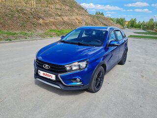2022 Lada (ВАЗ) Vesta SW Cross I, синий, 1320000 рублей, вид 1