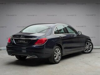2015 Mercedes-Benz C-Класс 200 IV (W205), синий, 1715000 рублей, вид 4